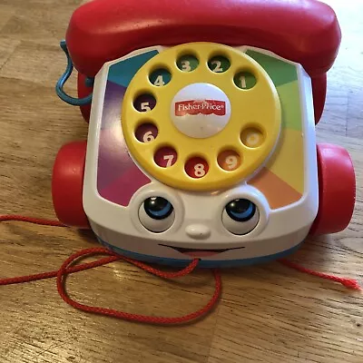 Buy Fisher Price Chatter Telephone Toddler Pull Along String Toy Story 2015 Mattel • 6£