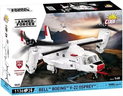 Buy COBI, BELL BOEING V-22 Osprey Military Aircraft - 1136 Pieces, 1/48, COB5835 • 101.68£