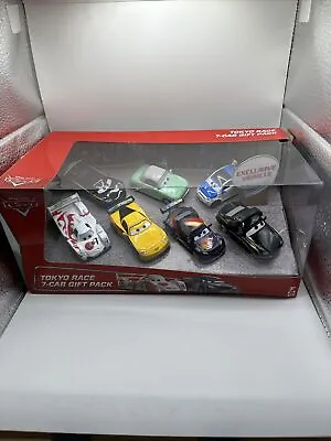 Buy Disney Pixar Cars Tokyo Race X7 Gift Pack Boxman Beam Clutchenson Diecast 1:55 • 80£