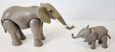 Buy Playmobil Large Elephant & Calf Zoo Safari • 20£