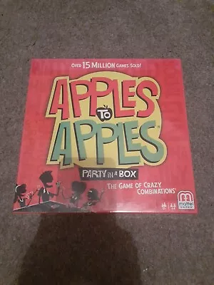 Buy Apples To Apples Party In A Box Family Game New Sealed Mattel Games. Free P&p  • 14.99£