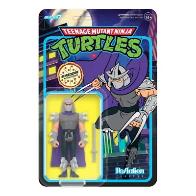 Buy Teenage Mutant Ninja Turtles W8 SHREDDER  ReAction Figure SUPER7 3.75  • 21.95£