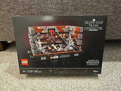 Buy Lego Star Wars 75339 Death Star Trash Compactor Diorama New & Sealed • 62£