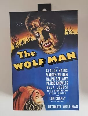 Buy Neca The Wolf Man 1941 Ultimate Wolf Man 7  Action Figure Universal Monsters • 36£