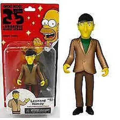 Buy The Simpsons 25th Anniversary Series 3 Leonard Nimoy 5  Action Figure Neca Toys • 55.22£