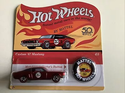 Buy Hot Wheels 50th Anniversary Custom 67 Mustang. • 14.99£