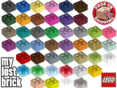 Buy LEGO - Part 3003 - Pack Of 10 X NEW LEGO Bricks 2x2 +SELECT COLOUR +FREE POSTAGE • 1.49£