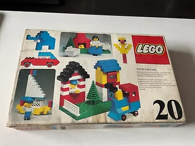 Buy Vintage 1970's Basic Lego Set No.20, Age From 3+ Years • 18£