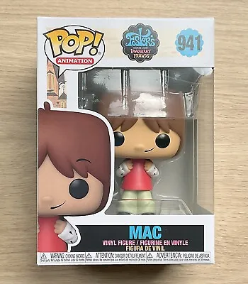 Buy Funko Pop Foster's Home For Imaginary Friends Mac #941 + Free Protector • 15.99£