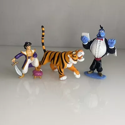 Buy Disney Aladdin Figures Bundle X3 Mattel 1992-1993 Toys Vintage Movie Tiger Genie • 11.99£