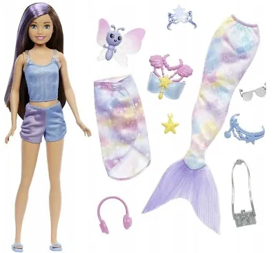 Buy Mattel Barbie Skipper Doll And Mermaid 2in1 HHG55 • 68.84£
