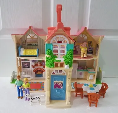 Buy Vintage Fisher Price Country Cottage - Fold Out Dolls House - Mattel 2000 • 19.99£