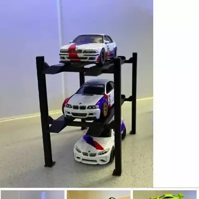 Buy Hot Wheels 4 Post Ramp - 5 Pack  - 1:64 Scale, Match Box Model, Diorama, Display • 13.99£