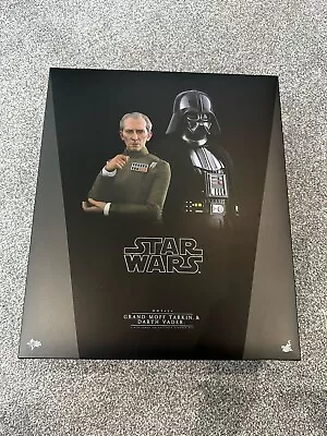 Buy Hot Toys Star Wars A New Hope MMS434 Grand Moff Tarkin & Darth Vader Pre Owned • 895£