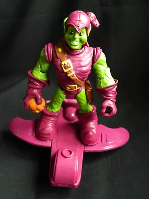 Buy Toy Biz  Marvel Spider Man & Friends Green Goblin 6” Fig + Glider Norman Osborn • 9£