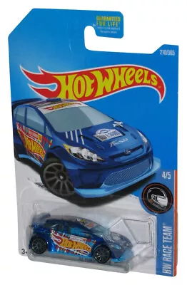Buy Hot Wheels HW Race Team 4/5 (2015) Blue '12 Ford Fiesta Toy Car 210/365 • 12.92£