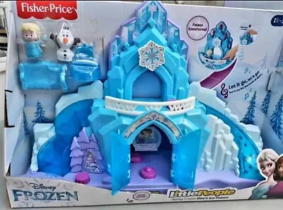 Buy Fisher Price Little People Disney Frozen Ice Castle * Boxed* • 100£