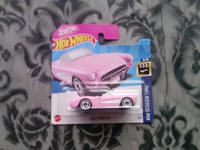 Buy Rare Hot Wheels: Barbie 1956 Corvette-Pink • 4.99£