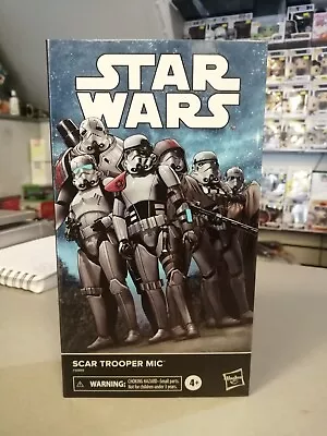 Buy Star Wars Scar Trooper Mic Action Figure Black Series Collectable Storm NEW • 24.99£