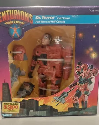 Buy Ultra Rare Mib Centurions Dr Terror Action Figure, Vintage Kenner 1980 • 250£