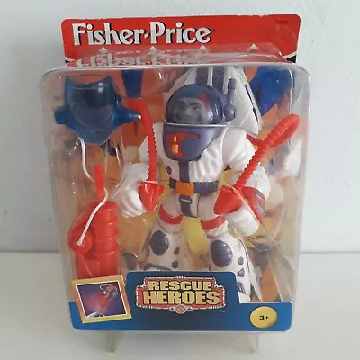 Buy Fisher Price Rescue Heroes Astronaut Action Figure BNIB 1998 • 27.99£