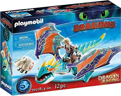 Buy Playmobil How To Train Your Dragon Dragon Racing Astrid And Stormfly #70728 • 29.99£