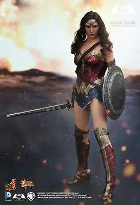 Buy 1/6 Hot Toys Mms359 Batman V Superman Dawn Of Justice Wonder Woman Diana Figure • 409.99£