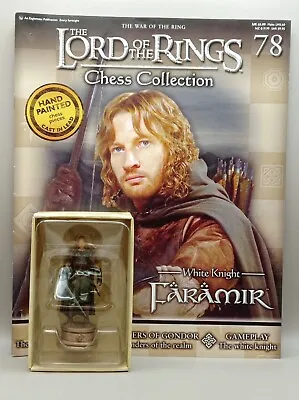 Buy Eaglemoss Lord Of The Rings Chess Collection Faramir Issue 78 With Magazine • 30£