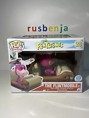 Buy Funko Pop! Animation Rides The Flintstones The Flintmobile With Dino #28 • 55.99£