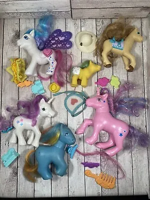 Buy My Little Pony Fakie Clone Vintage 1990s Pony Figure Bundle & Accessories • 4.75£