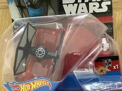 Buy Hot Wheels Star Wars First Order TIE Fighter Starship Vehicle Toy DJJ61 • 4.50£