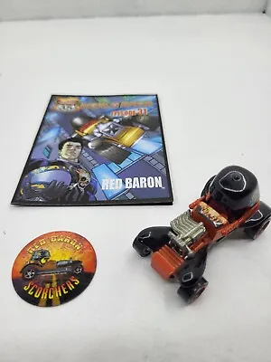 Buy Hot Wheels Highway 35 Red Baron With Comic And Coin • 30£