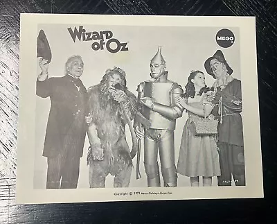 Buy Vtg 1971 MEGO Wizard Of Oz Photo Insert Paper From The Original Set Of Figures • 23.68£