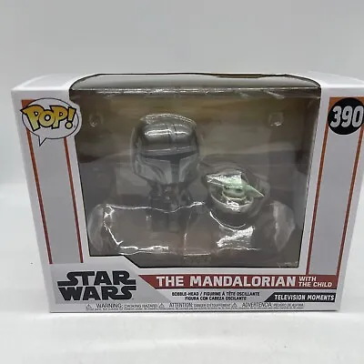 Buy Funko Pop Star Wars Television Moments | The Mandalorian With The Child Grogu #3 • 29.99£