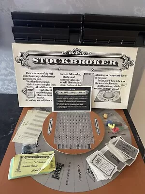 Buy Vintage Stockbroker 1971 Board Game By Intellect Games Complete & GC • 14.99£