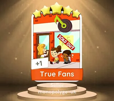 Buy Monopoly Go - True Fans - Fast Delivery • 6.15£