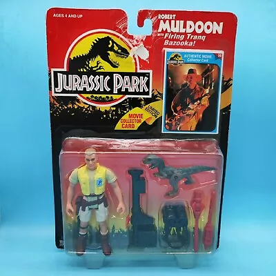 Buy Jurassic Park Kenner Robert Muldoon Bazooka T Rex Card Dinosaurs Actiom Figure • 111.34£