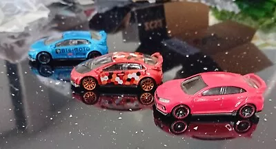 Buy Hot Wheels Honda Civic Type R Red, Blue And Orange And Black Mint Loose 2016 • 25£