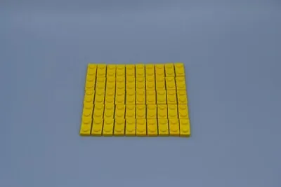 Buy LEGO 50 X Base-Plate Building Plate Ground Plate Yellow Basic Plate 3023 • 1.66£