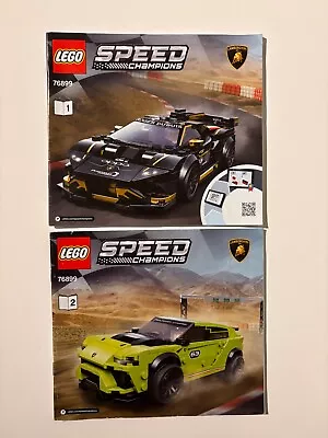 Buy Lego Lamborghini Urus ST-X & Huracán Super Trofeo EVO  (76899) • 16£