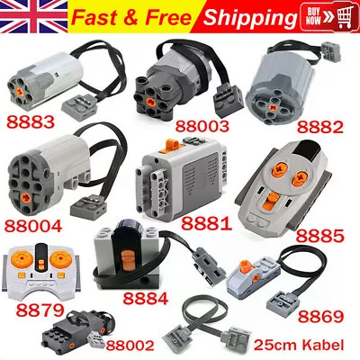 Buy Power Functions Parts For Lego Technic Motor Remote Receiver Battery Box 8879 UK • 7.99£