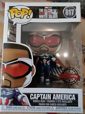 Buy Captain America Bobblehead Funko Pop • 8£
