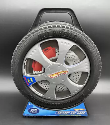 Buy 2005 Mattel Hot Wheels Tire Spinner Car Case Holds 72 Cars 1/64th Scale Vehicles • 28.35£