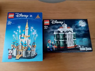 Buy Lego Disney Castle 40478 & Lego Haunted Mansion 40521 New In Sealed Box. • 50£