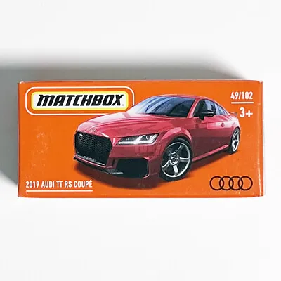 Buy Matchbox 2019 Audi TT RS Coupe (Red) 2022 • 6.70£