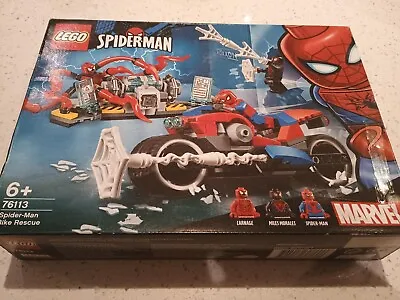 Buy Lego Spiderman Bike Rescue 76113 • 12.50£