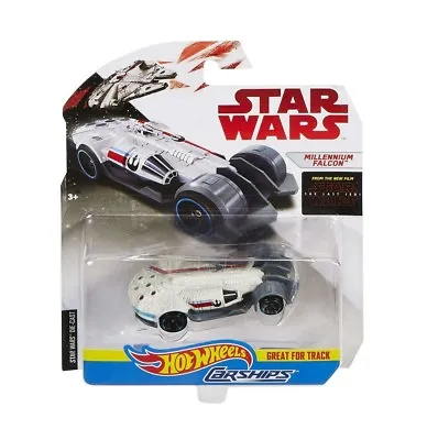 Buy Hot Wheels - Carships - Star Wars 'the Last Jedi' Millennium Falcon • 7.99£