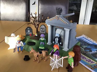 Buy Playmobil Scooby Doo 70362 Adventure In The Cemetery Haunted Graveyard • 14.99£