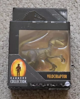 Buy REDUCED Mattel Hammond Collection Velociraptor Jurassic Park 1st Wave New Sealed • 34.99£