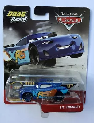 Buy Disney Pixar Cars XRS DRAG RACING LIL' TORQUEY Moving Pistons  !! • 7.99£
